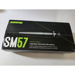 Shure SM57-LC Cardioid Dynamic Instrument Microphone